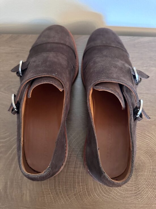 Allen Edmonds Kingston Verse Double Monk Strap Dress Shoe  Allen Edmonds Kingston Verse Double Monk Strap Dress Shoe